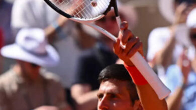 Pics - French Open: Novak Djokovic eases into quarters