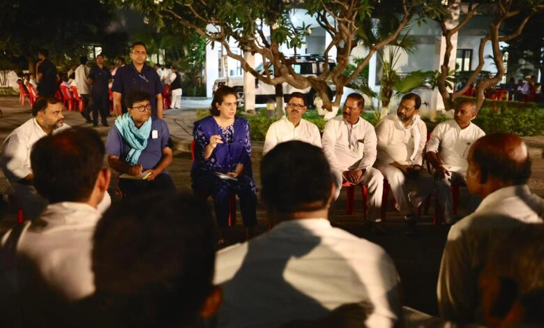 Priyanka Gandhi Leads Amethi, Raebareli Fight