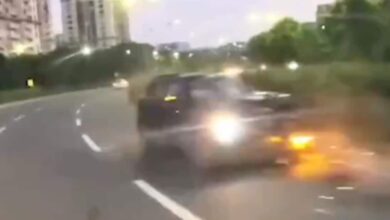 On Camera, Car Driving On Wrong Side Hits Biker In Gurugram, He Dies