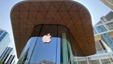 People line up in front of Apple Store in Mumbai`s BKC as iPhone 16 goes on sale