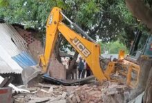 Upset Over Bulldozer Action, UP Villagers Thrash Officers In Front Of Cops