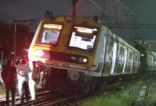 Local Train Derails Near Mumbai, Rail Traffic Affected