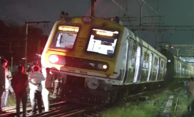 Local Train Derails Near Mumbai, Rail Traffic Affected