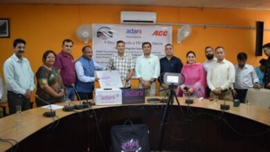 ACC Cement Donates Portable X-Ray Machine To TB Hospital In Chhattisgarh