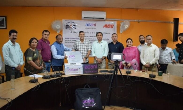 ACC Cement Donates Portable X-Ray Machine To TB Hospital In Chhattisgarh