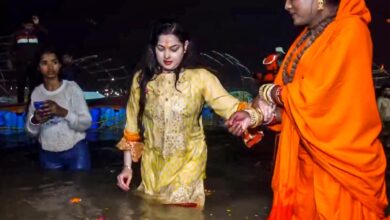 Actor Mamta Kulkarni Takes 'Sanyas', Gets New Name At Maha Kumbh In UP