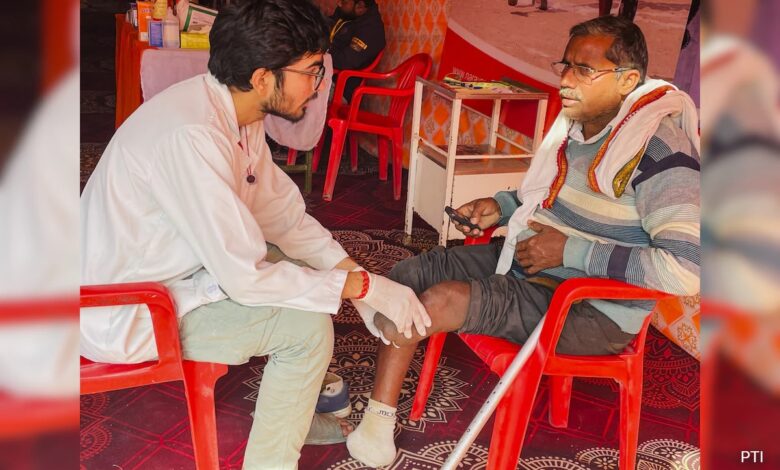 Free Artificial Limbs, Treatment For Persons With Disabilities At Maha Kumbh