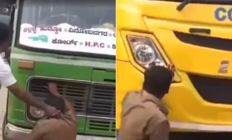 Karnataka Traffic Cop's Hack For Excessive Honking By Reckless Drivers Is Viral