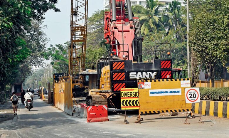 Versova locals face fresh traffic hell as Rs 18,120 cr sea link work begins