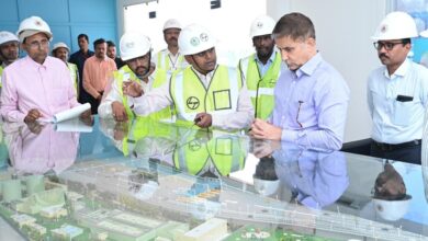 BMC chief visits Bandra sewage treatment plant