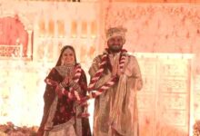 Diva Jaimin Shah's Bridal Entry At Wedding With Jeet Adani