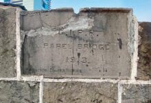 Elphinstone bridge’s heritage plaques to be preserved as demolition nears