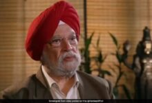 Hardeep Puri Ahead Of India Energy Week