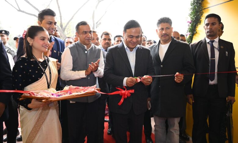 Himanta Sarma Inaugurates Redeveloped Kerbside At Guwahati Airport Run By Adani Group