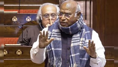 M Kharge's Outburst In Rajya Sabha As BJP MP Interrupts Him