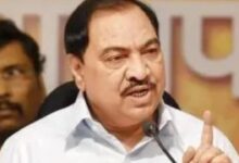 Met CM Fadnavis regarding pending works in Jalgaon: Eknath Khadse