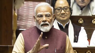 PM Modi In Rajya Sabha